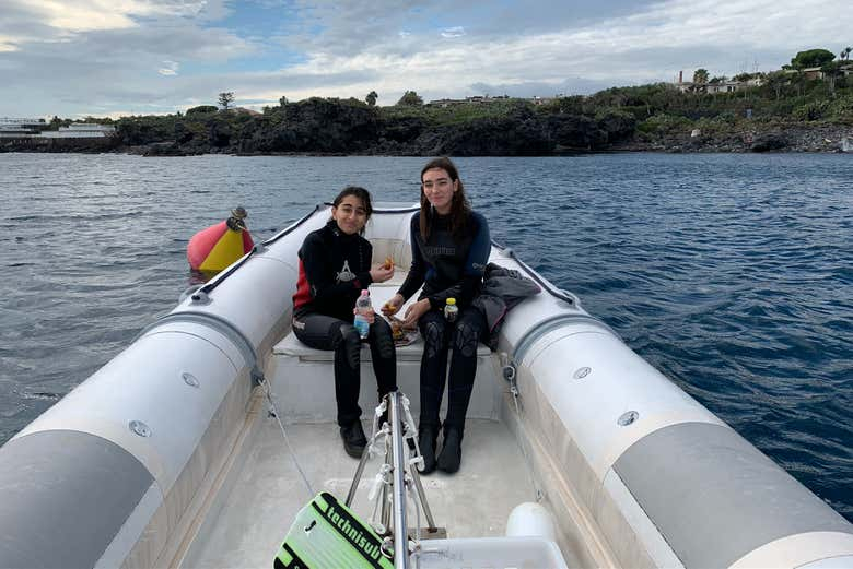 Snorkel en Aci Castello