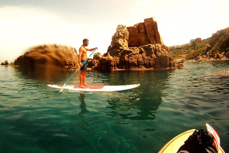 Curso de paddle surf en Castel di Tusa