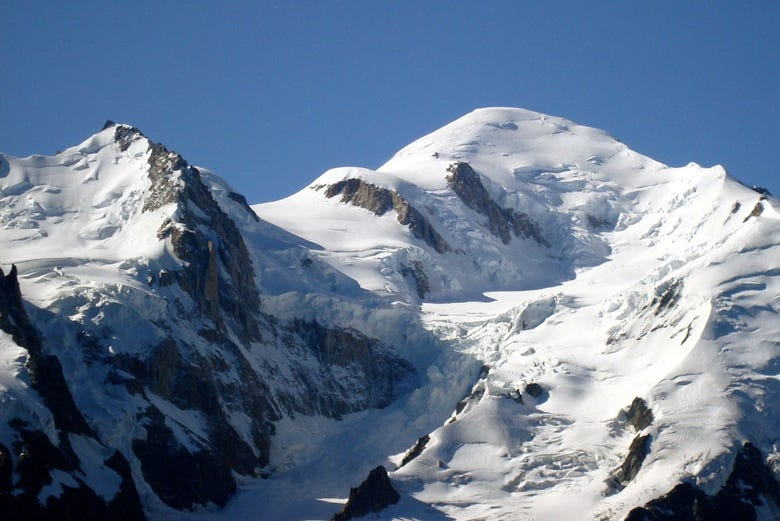 Entrada para el teleférico del Mont Blanc