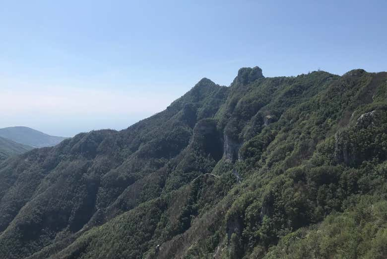 Senderismo por el monte Faito