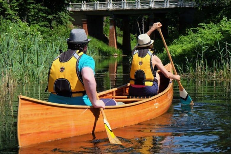 Tour en canoa por Trakai