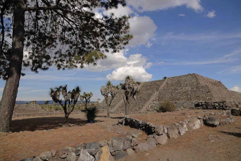 Excursión privada a Cantona y laguna Alchichica