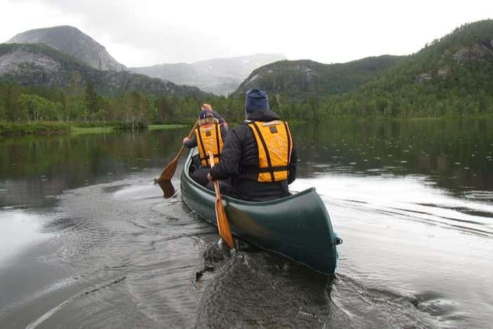 Tour en canoa por Bodø