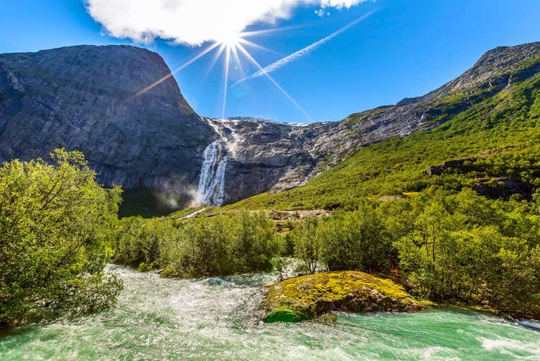 Excursión al glaciar Briksdal para cruceros