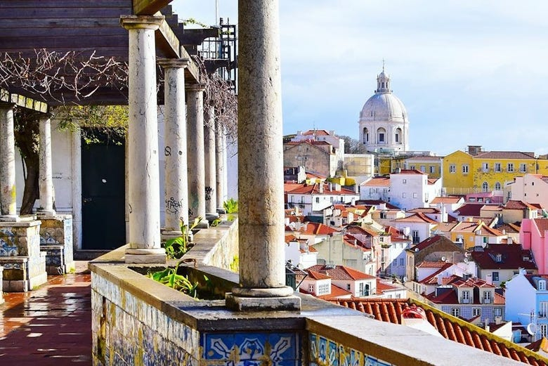 Tour por los miradores de Lisboa + Paseo en tuk tuk 