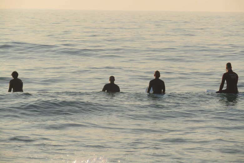 Curso de surf en Lourinhã