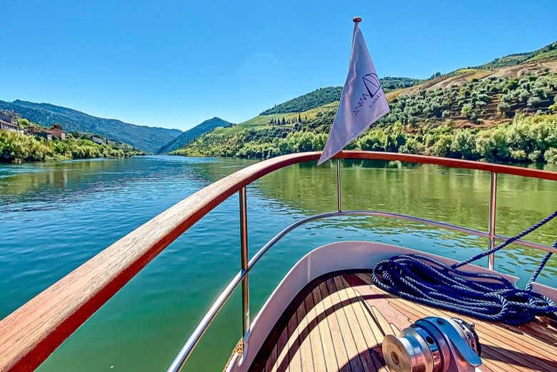 Paseo en barco por el río Duero