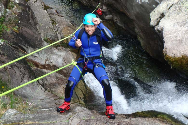 Barranquismo en el Parque Nacional Peneda-Gerês