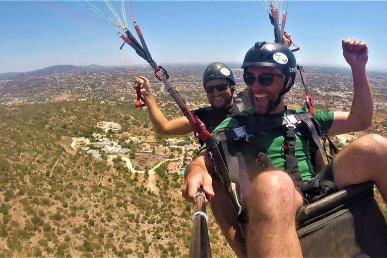 Vuelo en parapente por Vilamoura