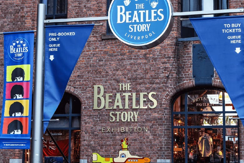 Entrada a The Beatles Story