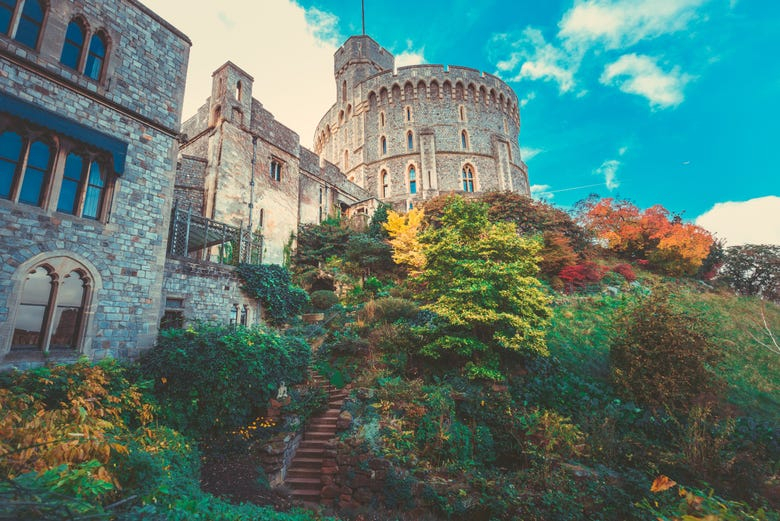 Entrada al castillo de Windsor