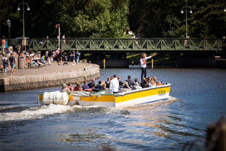 Paseo en barco por Gotemburgo