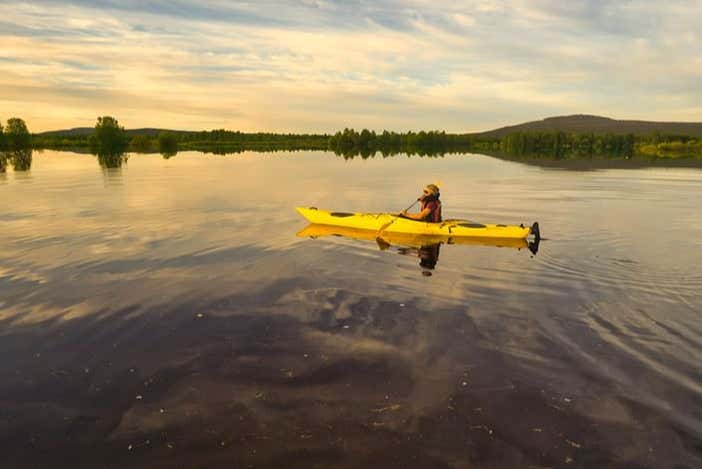 Alquiler de kayak en el río Torne