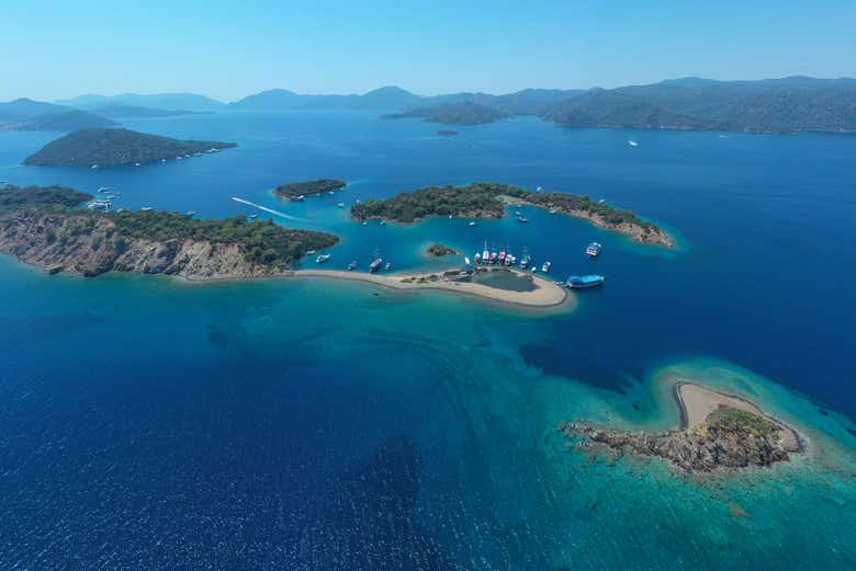 Crucero por las islas de la bahía de Fethiye