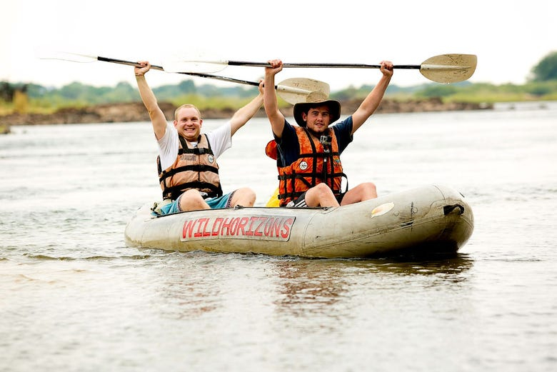 Tour en kayak por el río Zambezi