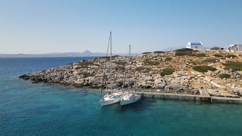 Heraklion: Excursión en velero a la isla de Dia con almuerzo y baño