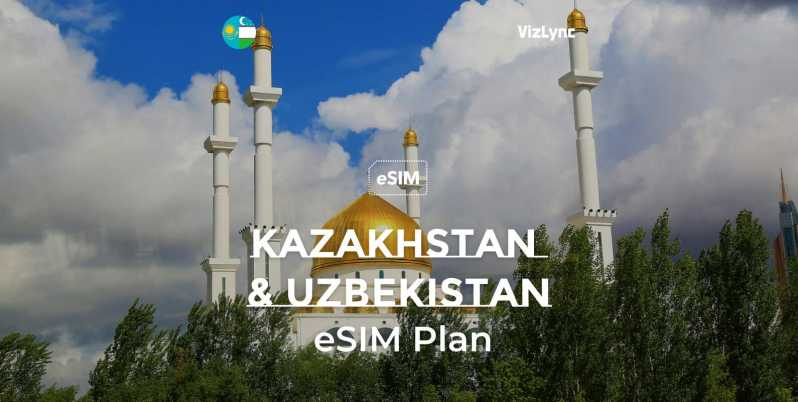 Plan eSIM Viajes Asia Central con Datos móviles superrápidos