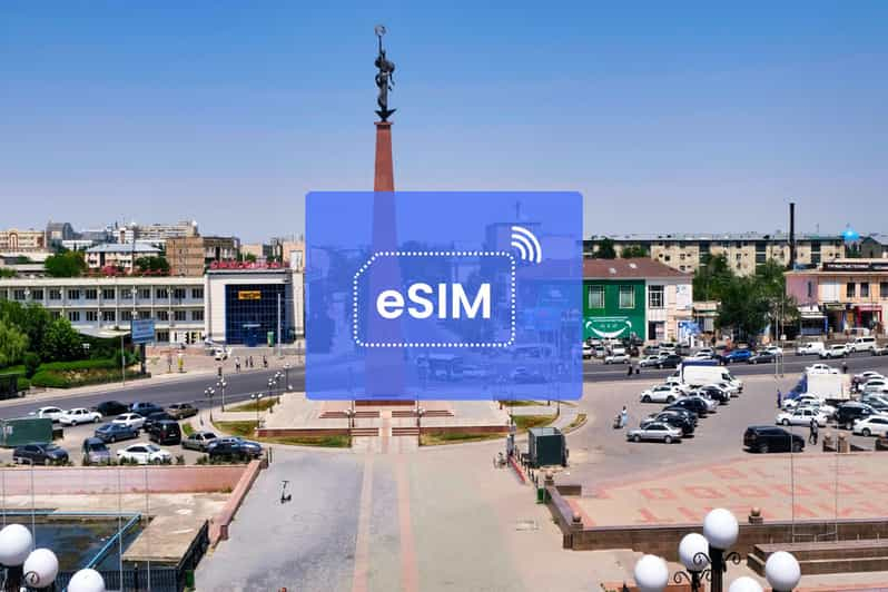 Shymkent: Kazajstán eSIM Roaming Plan de datos móviles