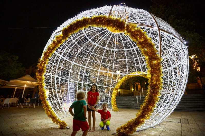 Mandurah: Tour con paradas libres del Expreso de las Luces de Navidad