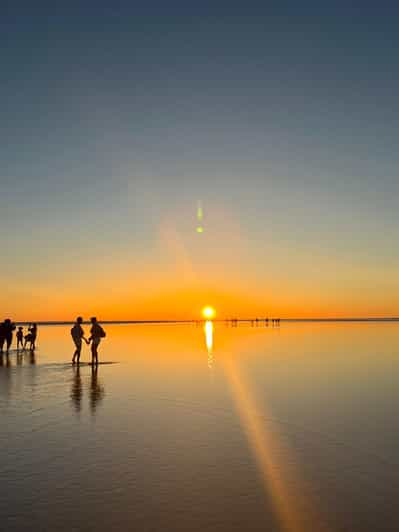 Bahía del Monte Saint-Michel : Atardecer hasta la noche oscura