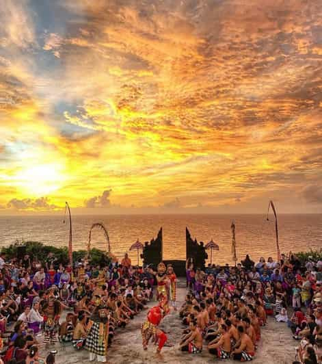 Templo Uluwatu Privado y Danza Kecak con opción de ticket de entrada