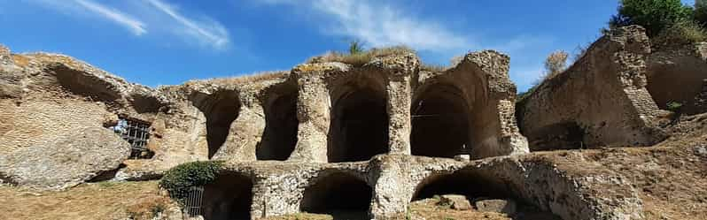 Ocriculum: entrada al parque arqueológico de Umbría