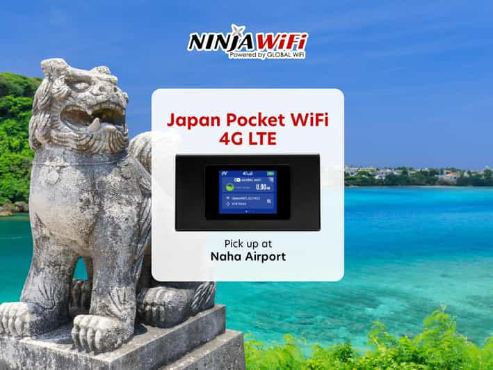 Okinawa: Alquiler de Wi-Fi móvil en el aeropuerto de Naha