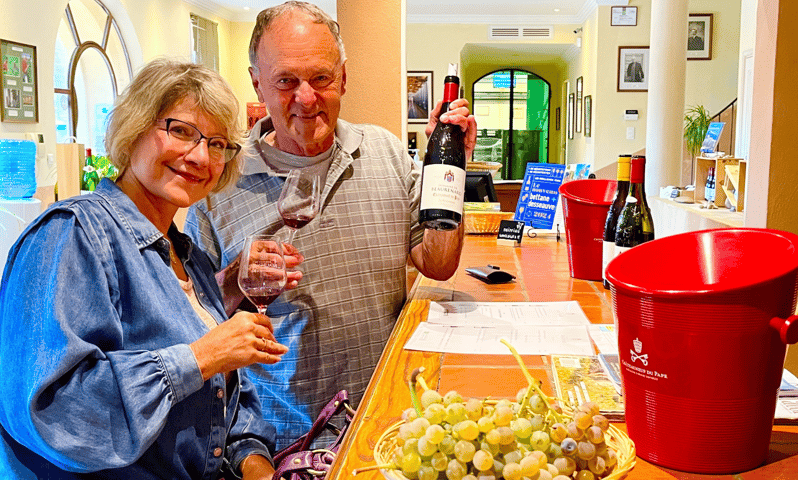 Cata de vinos en Châteauneuf du Pape