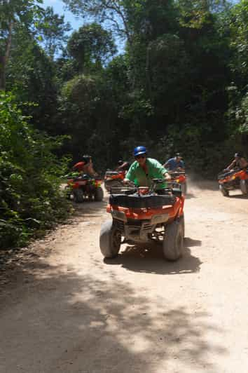 Experiencia definitiva de adrenalina ATV, tirolina y cenote