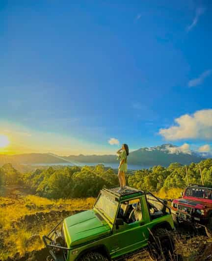 Todo Incluido Monte Batur Amanecer en Jeep y Termas del Volcán