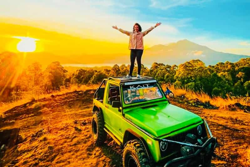 Bali: Todo Incluido Excursión en Jeep al Amanecer del Monte Batur con Desayuno