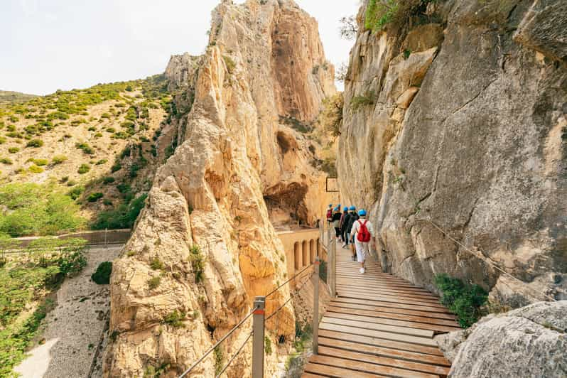 El Chorro: Caminito del Rey Visita guiada con autobús lanzadera