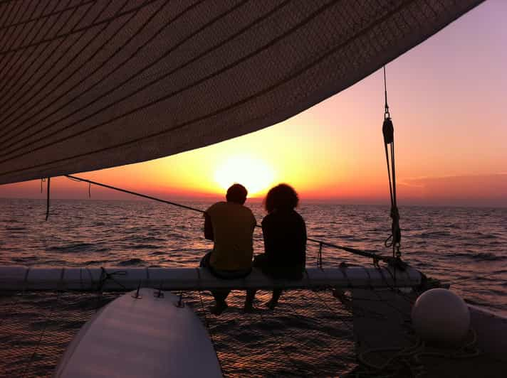 Puerto Camargo: Medio día de navegación en catamarán de competición