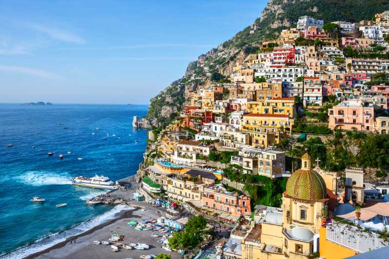 Desde Nápoles: Excursión en grupo de un día a Positano, Amalfi y Ravello