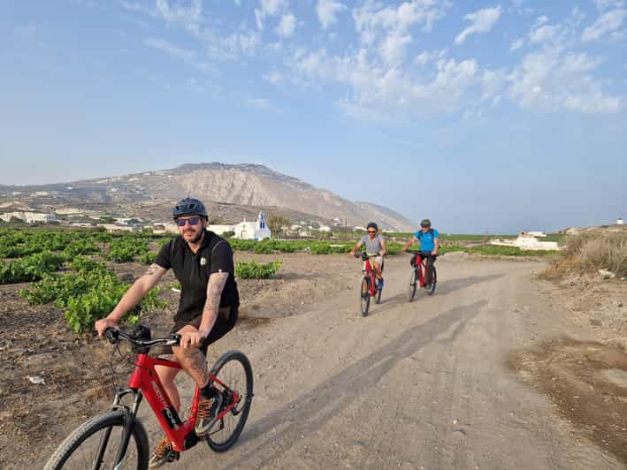 Santorini: Ruta en bicicleta eléctrica por la región vinícola