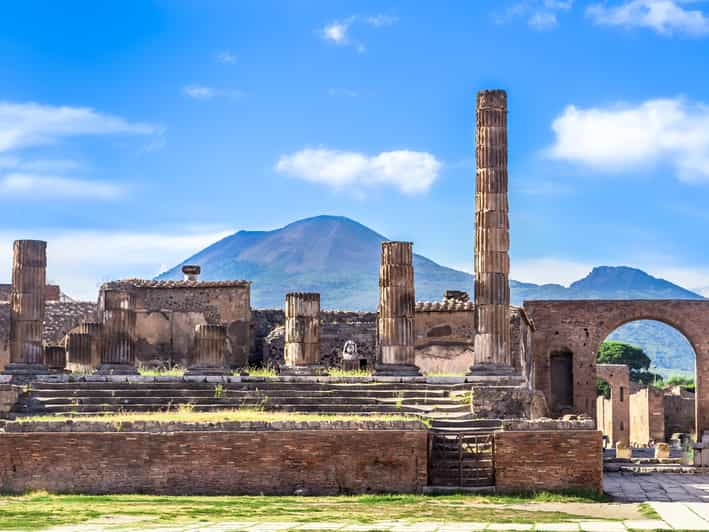 Desde Nápoles: Excursión de un día a Pompeya y la Costa Amalfitana