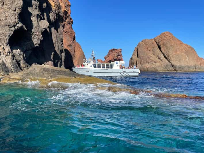 Desde Sagone/Cargèse: Tour en barco por Scandola, Piana y Girolata