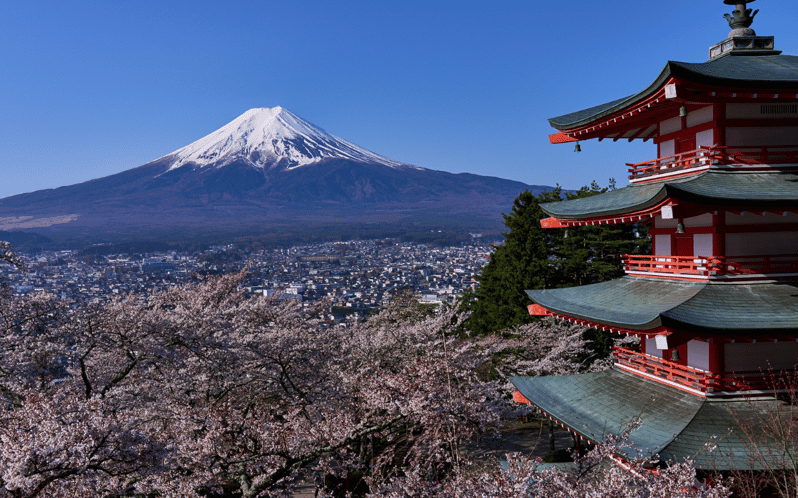 Excursión de un día a Tokio -Monte Fuji Tour privado desde Tokio