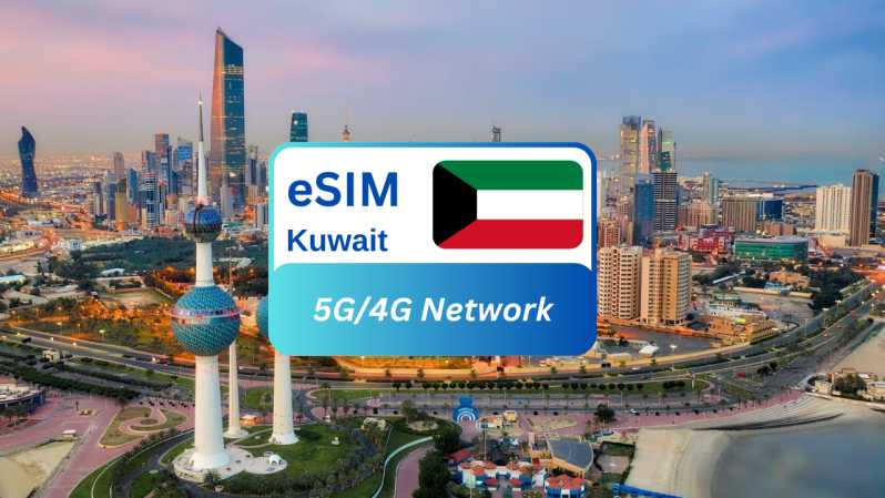 Plan de datos eSIM Premium de Kuwait para viajeros