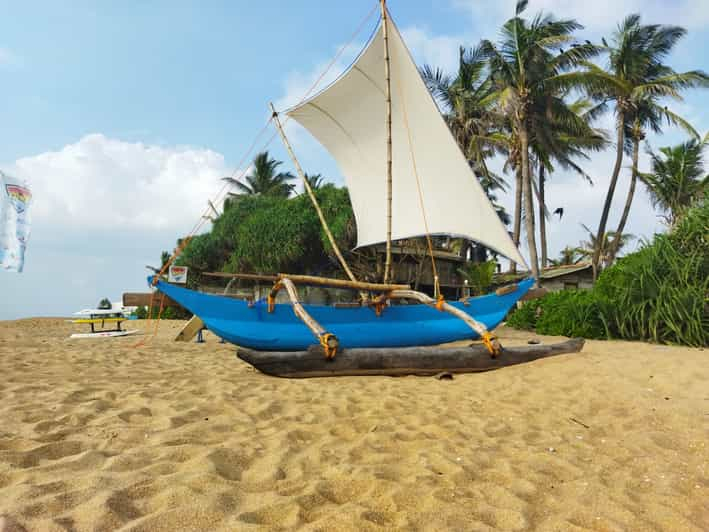 Paseo en catamarán al atardecer en Trincomalee