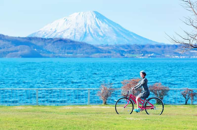 Sapporo: Excursión de un día al Lago Toya, Parque del Monte Yoteisan y Aguas Termales