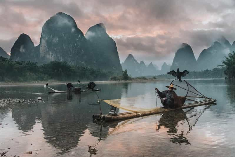 Guilin: Tour privado de 3 días con Longsheng&Crucero a Yangshuo