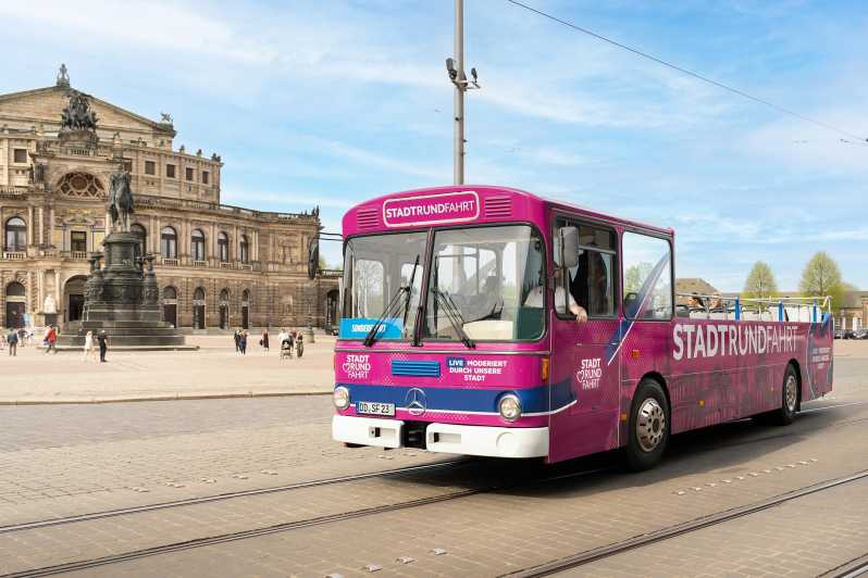 Dresde: Tour de la ciudad con guía en directo