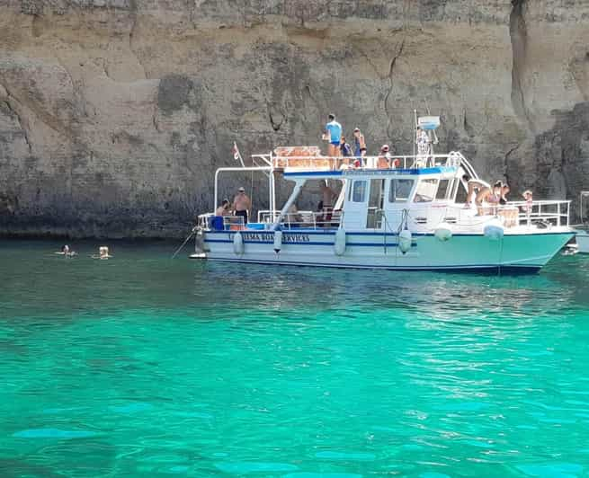 Comino: Excursiones privadas en barco, paradas para nadar y visitas a cuevas