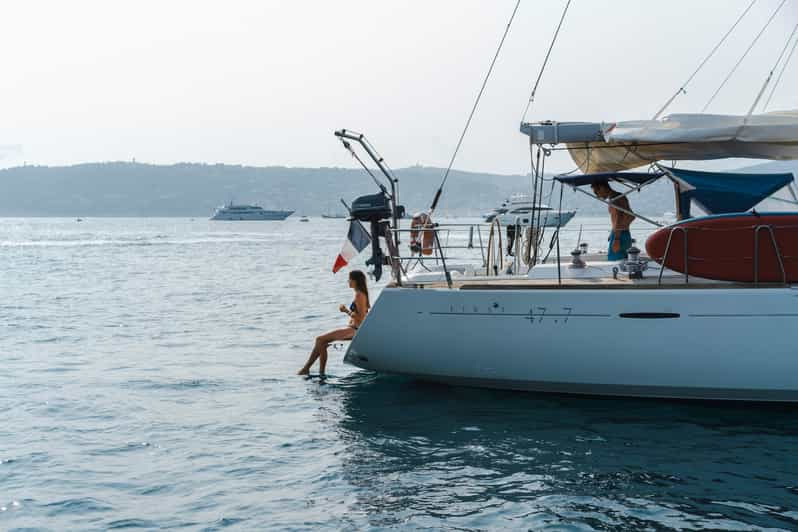 Tour privado en velero - Nadar y remar - Cabo Antibes