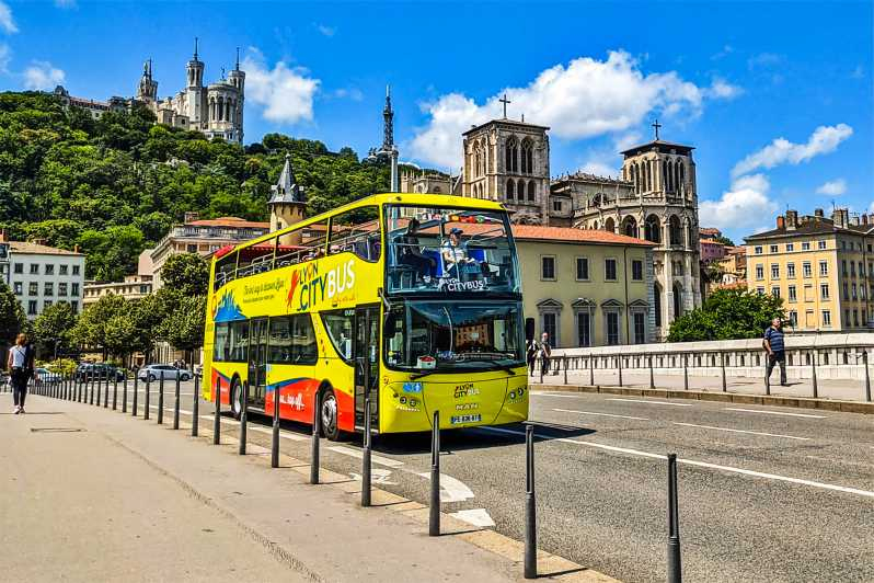 Recorrido en autobús turístico Hop-on Hop-off por la ciudad de Lyon