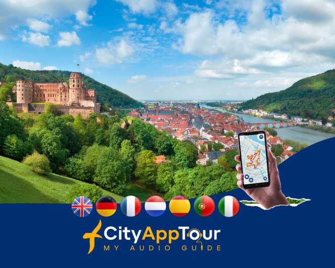 Heidelberg: Tour a pie con audioguía en la App