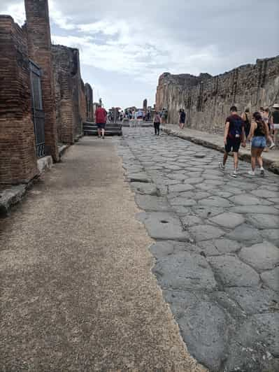 Pompeya Herculano y Oplontis con el guía de Nápoles