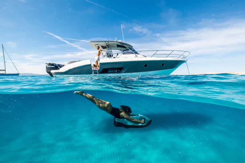 Día en yate a Illetes (Formentera) desde Marina Ibiza