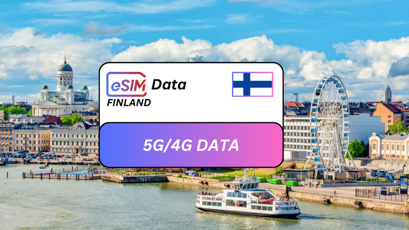 Finlandia eSIM Plan de datos en itinerancia para turistas